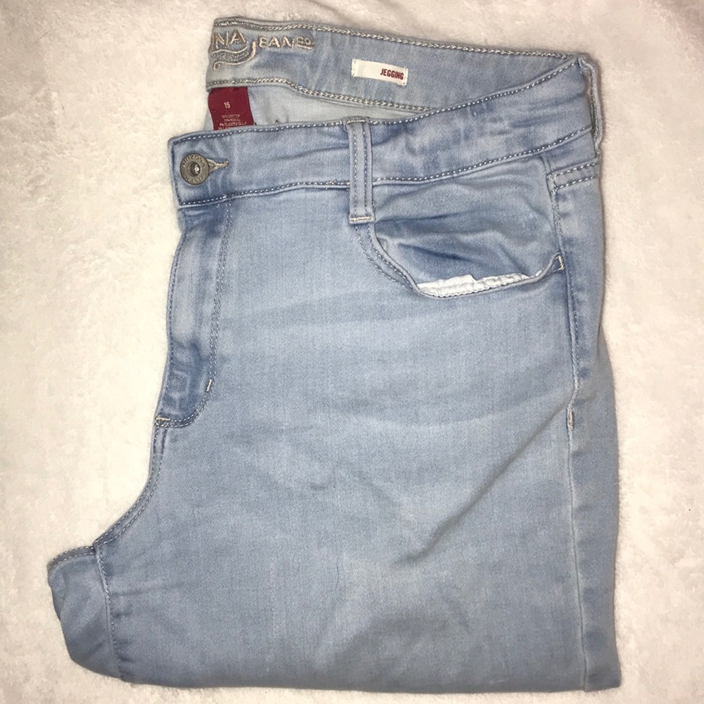 Size 15 Junior Jeggings Arizona Jean Co.